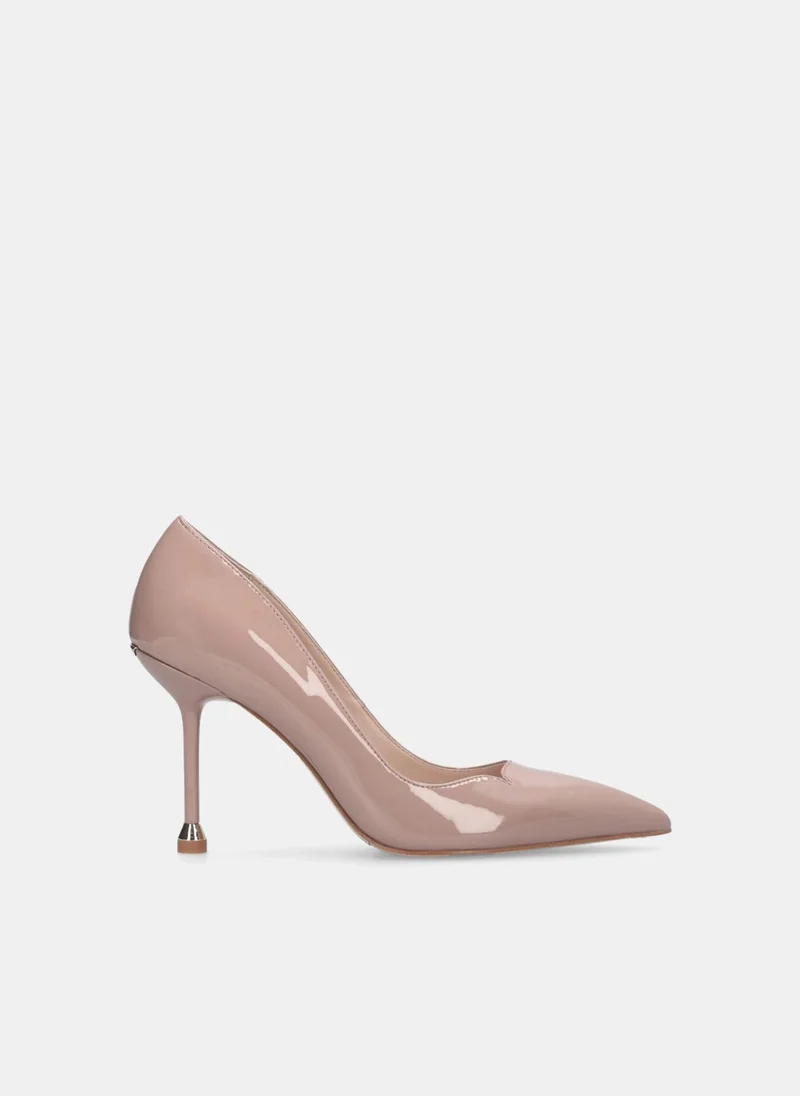 ليو جو Patent leather court shoes